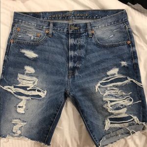 American Eagle Jean shirts ripped